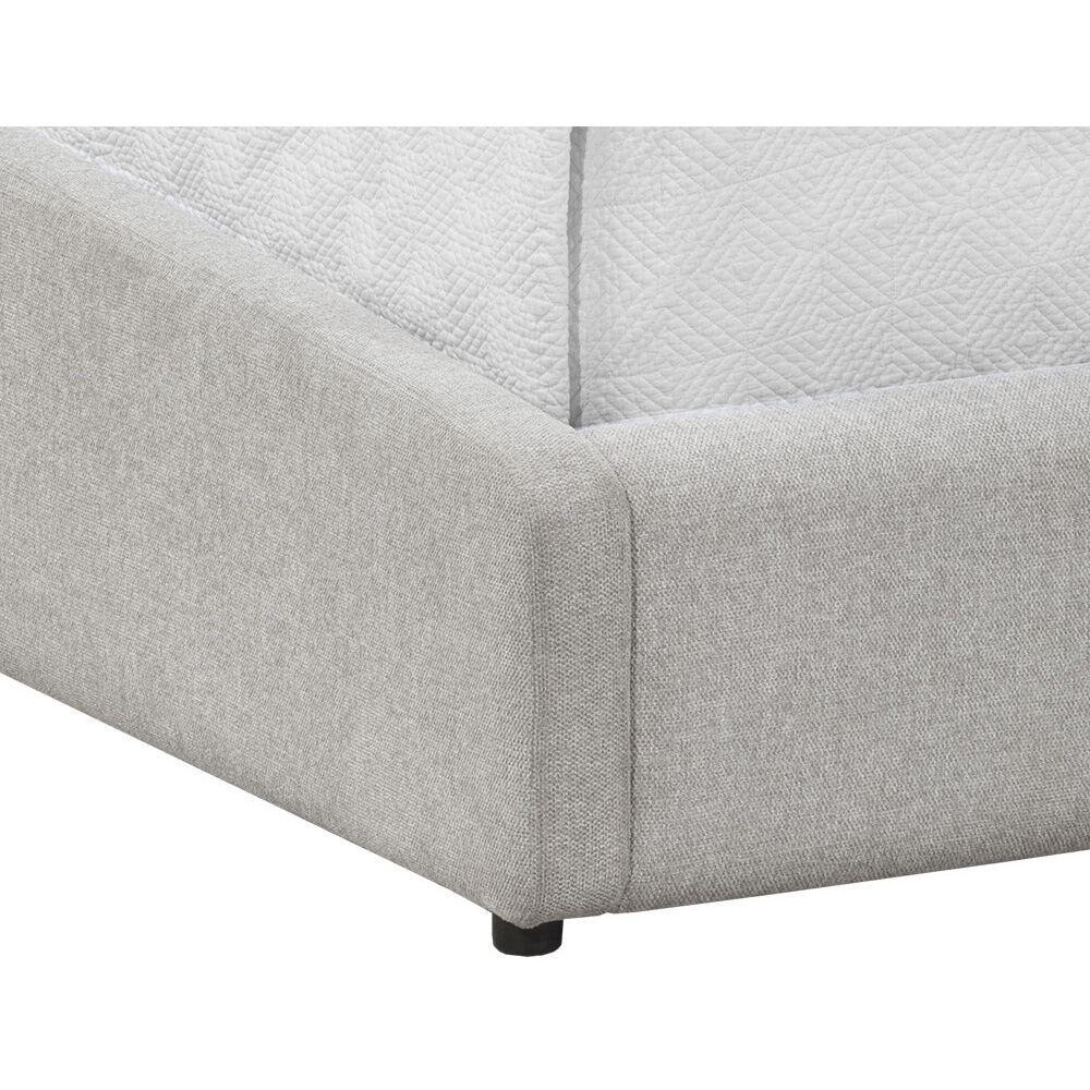 Senna Belfast Heather Grey Bed, Queen